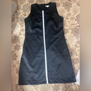 New York & Company Polyes Striped Dress size M